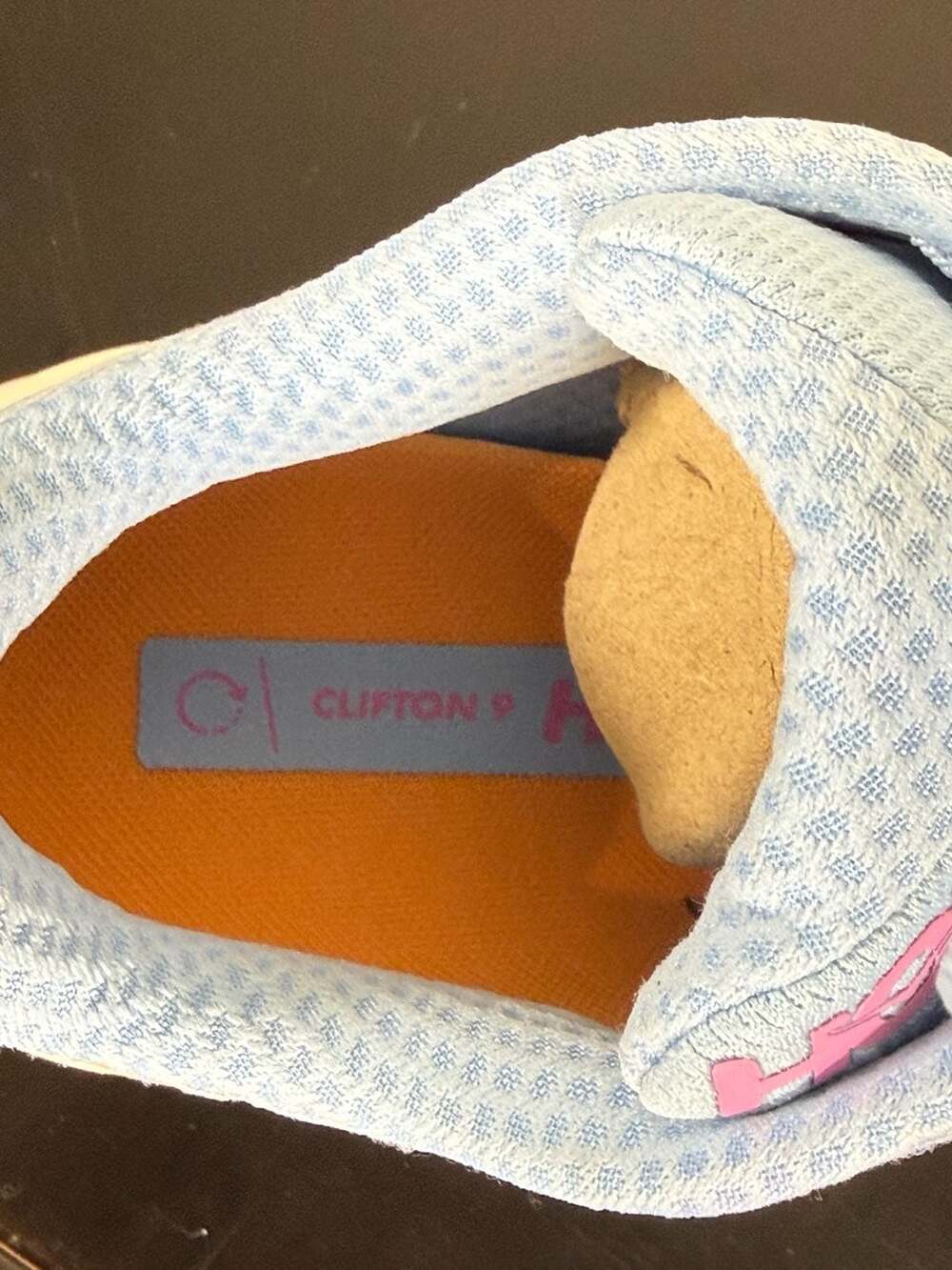Hoka Clifton 9 Women's Size 9.5B Airy Blue/Ice Water Running Shoes - Picture 12 of 12